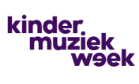 Paars logo van Kindermuziekweek
